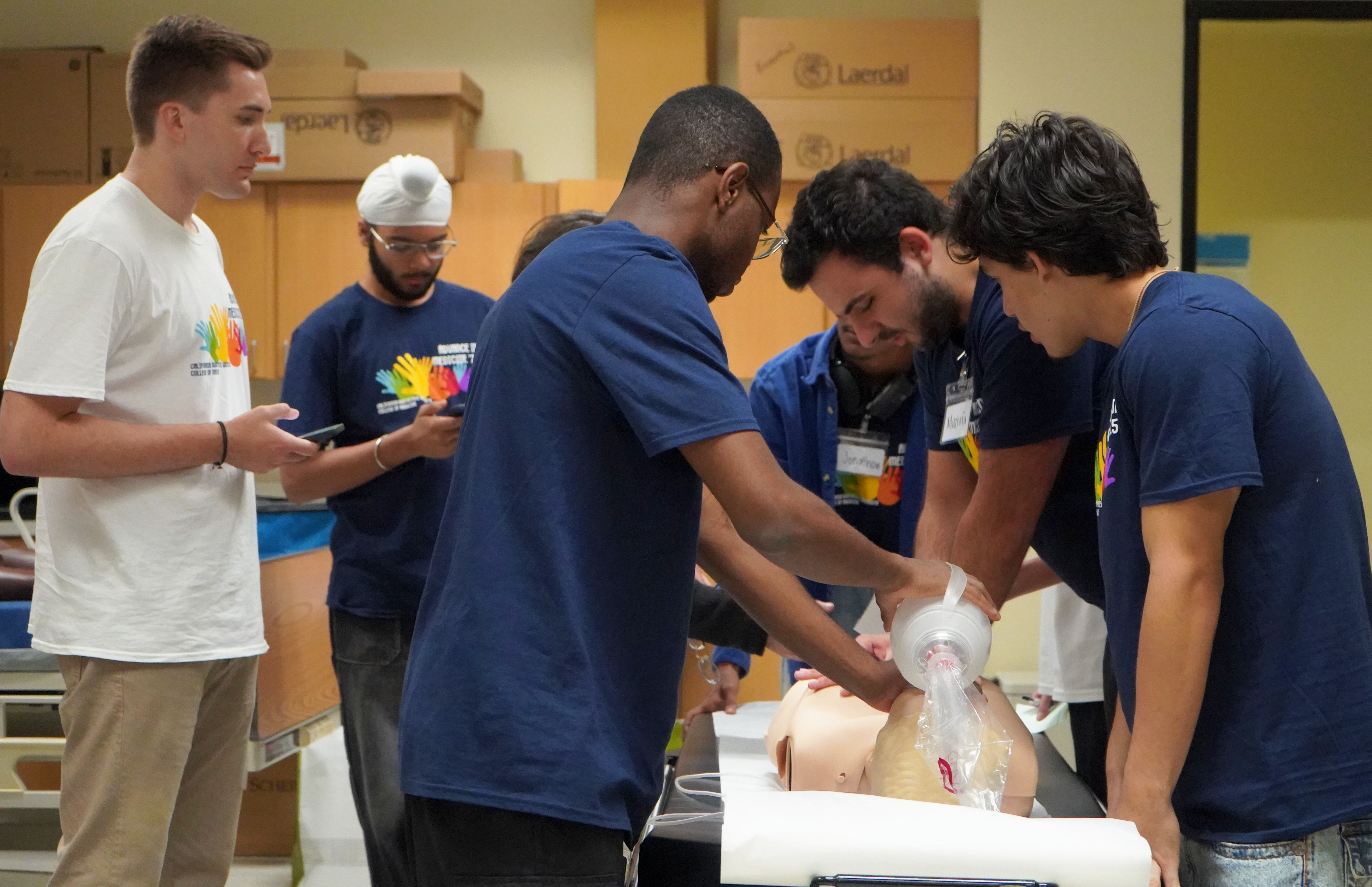 Medical training session