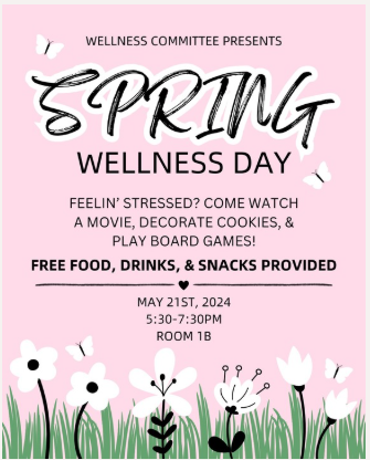Spring Wellness Day event flyer