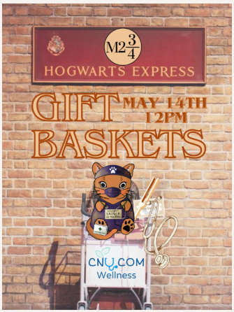 M2 Gift Baskets event flyer