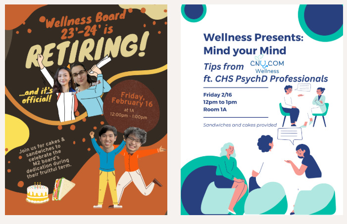 Wellness Retirement event flyer
