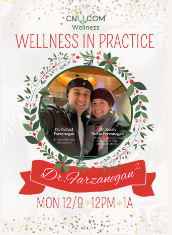 Wellness in Practice event flyer