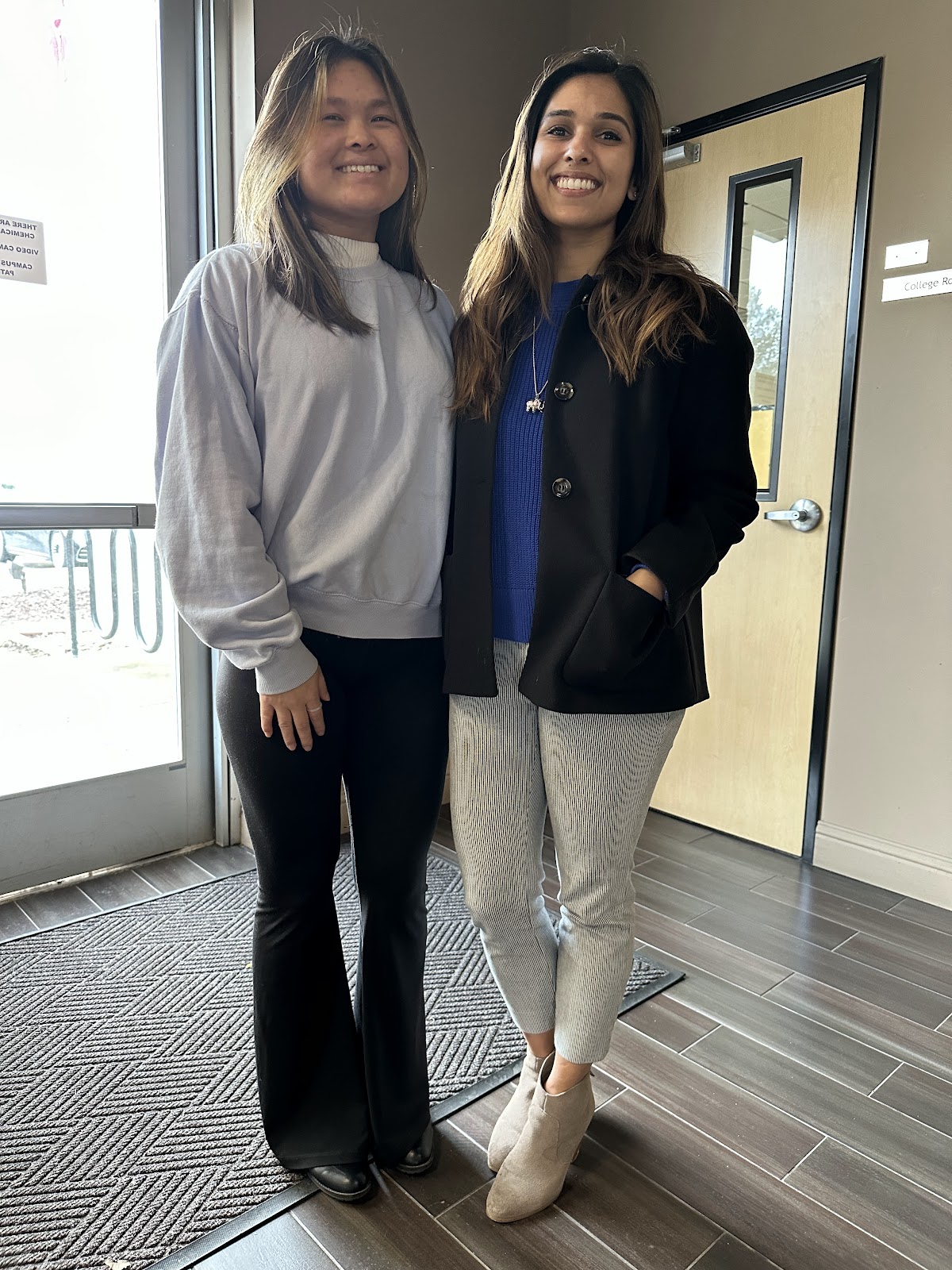 Students at Big & Little event