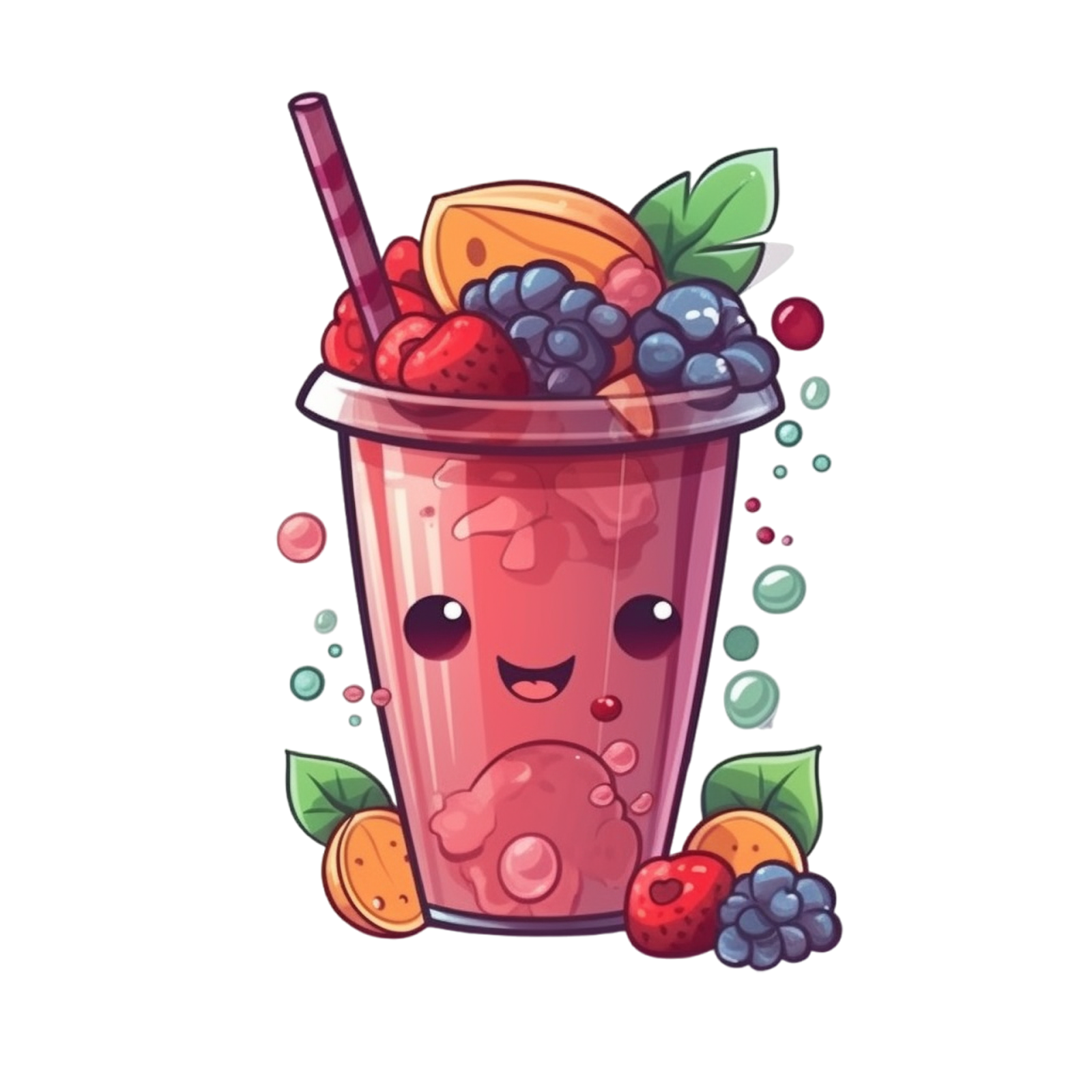 The Winner smoothie illustration